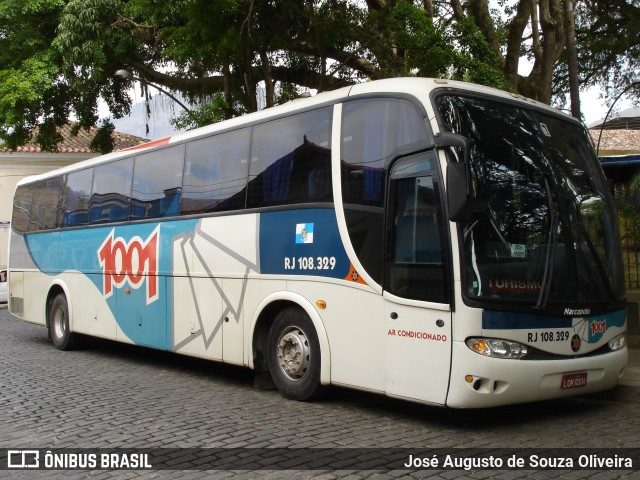 Auto Viação 1001 RJ 108.329 na cidade de Valença, Rio de Janeiro, Brasil, por José Augusto de Souza Oliveira. ID da foto: 11733441.
