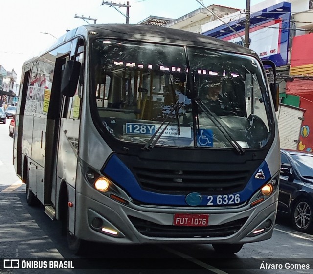 Transcooper > Norte Buss 2 6326 na cidade de São Paulo, São Paulo, Brasil, por Álvaro Gomes. ID da foto: 11736147.