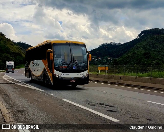 Viação Progresso RJ 191.055 na cidade de Areal, Rio de Janeiro, Brasil, por Claudenir Galdino. ID da foto: 11735653.