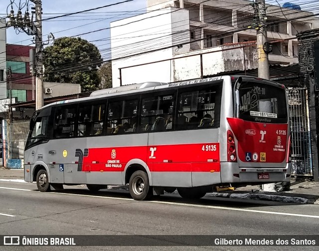 Allibus Transportes 4 5135 na cidade de São Paulo, São Paulo, Brasil, por Gilberto Mendes dos Santos. ID da foto: 11734902.