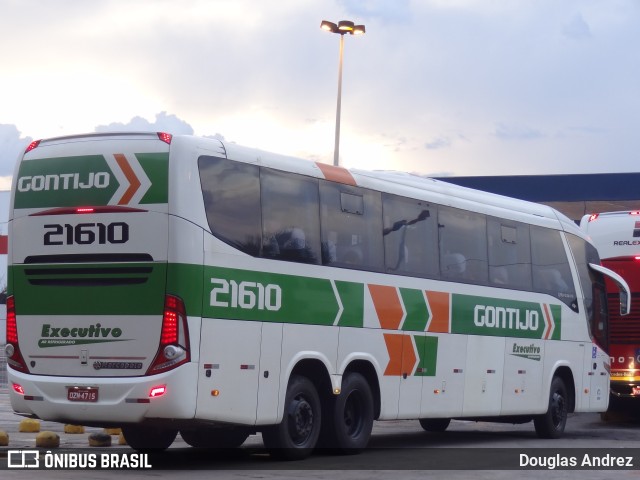 Empresa Gontijo de Transportes 21610 na cidade de Goiânia, Goiás, Brasil, por Douglas Andrez. ID da foto: 11736466.
