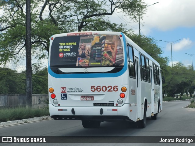 Rodoviária Santa Rita > SIM - Sistema Integrado Metropolitano > TR Transportes 56026 na cidade de João Pessoa, Paraíba, Brasil, por Jonata Rodrigo. ID da foto: 11737459.