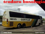 Empresa Gontijo de Transportes 11835 na cidade de Jeremoabo, Bahia, Brasil, por Teodoro Conceição. ID da foto: :id.
