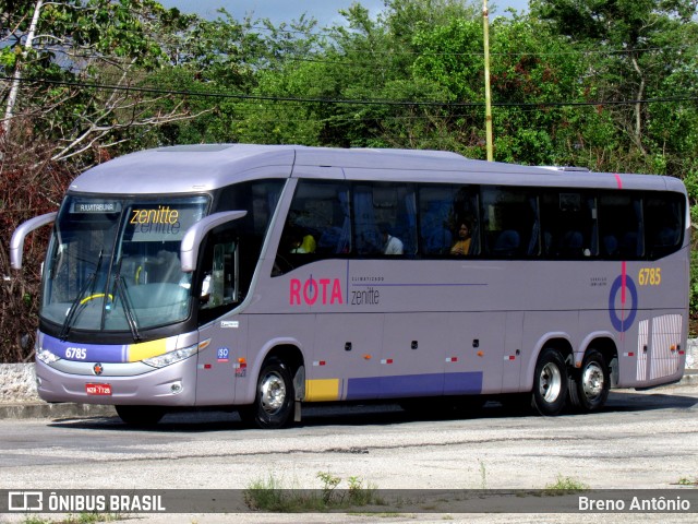 Rota Transportes Rodoviários 6785 na cidade de Aracaju, Sergipe, Brasil, por Breno Antônio. ID da foto: 11739489.