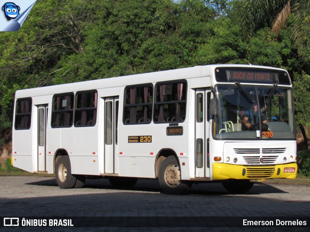 Expresso Medianeira 230 na cidade de Santa Maria, Rio Grande do Sul, Brasil, por Emerson Dorneles. ID da foto: 11737883.
