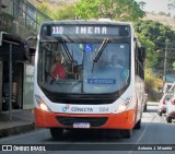 Viação Conecta 004 na cidade de Paraíba do Sul, Rio de Janeiro, Brasil, por Antonio J. Moreira. ID da foto: :id.