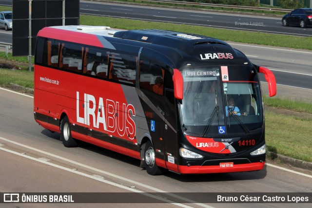 Lirabus 14110 na cidade de Campinas, São Paulo, Brasil, por Bruno César Castro Lopes. ID da foto: 11740336.