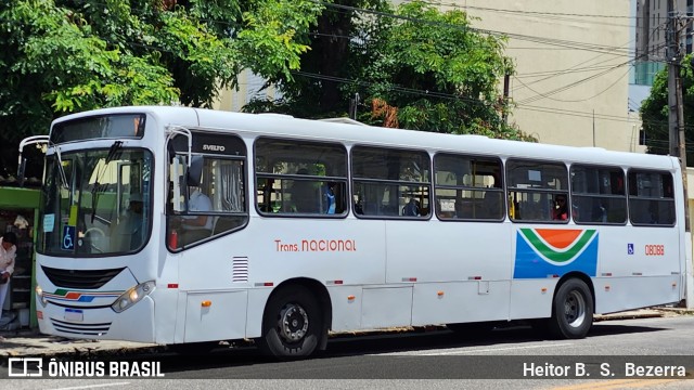 Transnacional Transportes Urbanos 08088 na cidade de Natal, Rio Grande do Norte, Brasil, por Heitor B.  S.  Bezerra. ID da foto: 11742605.