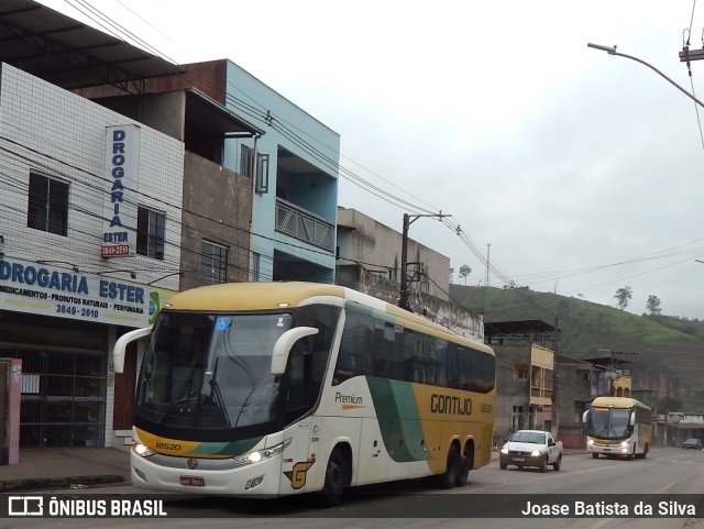 Empresa Gontijo de Transportes 18520 na cidade de Timóteo, Minas Gerais, Brasil, por Joase Batista da Silva. ID da foto: 11741152.