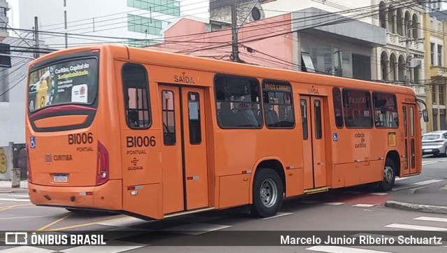 Transporte Coletivo Glória BI006 na cidade de Curitiba, Paraná, Brasil, por Marcelo Junior Ribeiro Schuartz. ID da foto: 11742011.