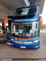 Empresa de Transportes Andorinha 7227 na cidade de Presidente Venceslau, São Paulo, Brasil, por Carlos Morais. ID da foto: :id.