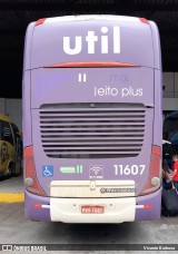 UTIL - União Transporte Interestadual de Luxo 11607 na cidade de Goiânia, Goiás, Brasil, por Vicente Barbosa. ID da foto: :id.
