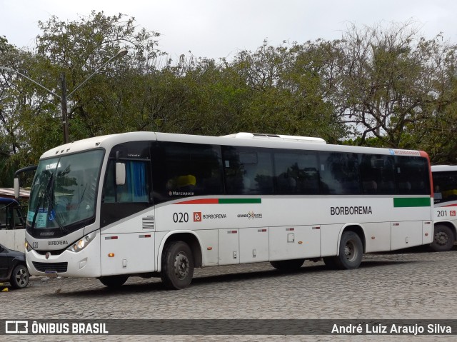 Borborema Imperial Transportes 020 na cidade de Jaboatão dos Guararapes, Pernambuco, Brasil, por André Luiz Araujo Silva. ID da foto: 11674417.