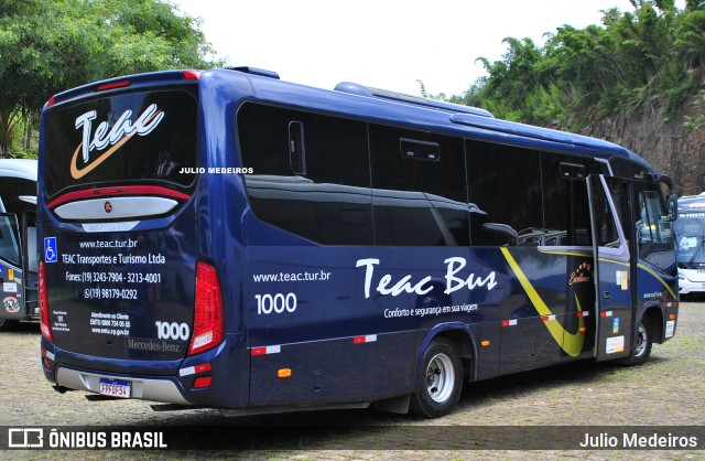 Teac Transportes e Turismo 1000 na cidade de Campinas, São Paulo, Brasil, por Julio Medeiros. ID da foto: 11674279.