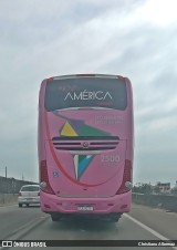 Nova América Turismo 2500 na cidade de Itaboraí, Rio de Janeiro, Brasil, por Christiano Albernaz. ID da foto: :id.