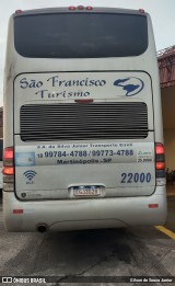 Auto Ônibus São Francisco 22000 na cidade de Limeira, São Paulo, Brasil, por Gilson de Souza Junior. ID da foto: :id.