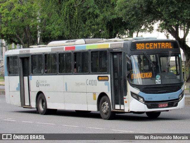 Real Auto Ônibus C41010 na cidade de Rio de Janeiro, Rio de Janeiro, Brasil, por Willian Raimundo Morais. ID da foto: 11676868.