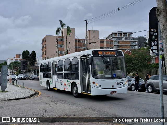 Transporte Coletivo Glória BT003 na cidade de Curitiba, Paraná, Brasil, por Caio César de Freitas Lopes. ID da foto: 11677664.