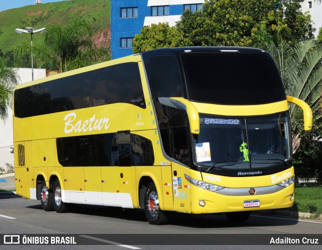 Baetur Transportes e Turismo 0606 na cidade de Aparecida, São Paulo, Brasil, por Adailton Cruz. ID da foto: 11678790.