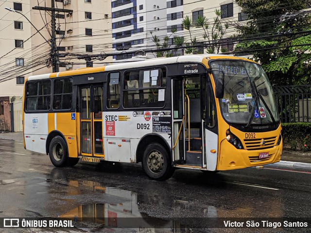 STEC - Subsistema de Transporte Especial Complementar D-092 na cidade de Salvador, Bahia, Brasil, por Victor São Tiago Santos. ID da foto: 11678716.