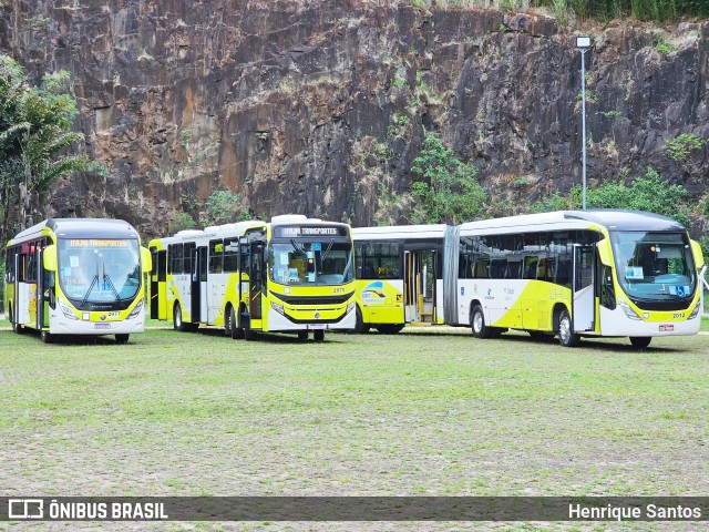 Itajaí Transportes Coletivos 2077 na cidade de Campinas, São Paulo, Brasil, por Henrique Santos. ID da foto: 11679915.