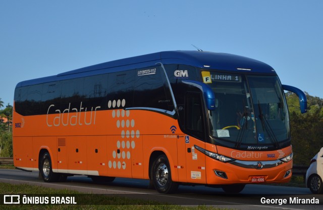 Cadatur Transportes e Turismo 9002 na cidade de Santa Isabel, São Paulo, Brasil, por George Miranda. ID da foto: 11679629.