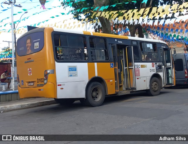STEC - Subsistema de Transporte Especial Complementar D-102 na cidade de Salvador, Bahia, Brasil, por Adham Silva. ID da foto: 11681568.