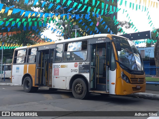 STEC - Subsistema de Transporte Especial Complementar D-102 na cidade de Salvador, Bahia, Brasil, por Adham Silva. ID da foto: 11681572.