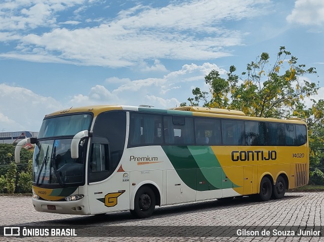Empresa Gontijo de Transportes 14020 na cidade de Americana, São Paulo, Brasil, por Gilson de Souza Junior. ID da foto: 11681455.