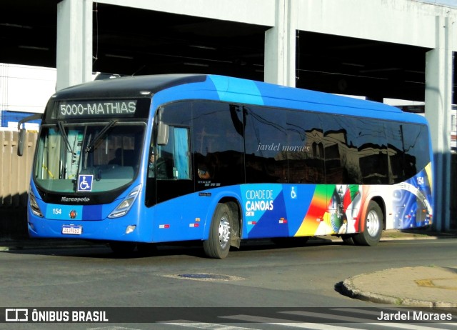 SOGAL - Sociedade de Ônibus Gaúcha Ltda. 154 na cidade de Canoas, Rio Grande do Sul, Brasil, por Jardel Moraes. ID da foto: 11684675.