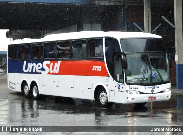 Unesul de Transportes 3722 na cidade de Porto Alegre, Rio Grande do Sul, Brasil, por Jardel Moraes. ID da foto: 11684173.