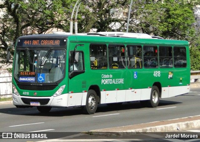 Auto Viação Presidente Vargas 4818 na cidade de Porto Alegre, Rio Grande do Sul, Brasil, por Jardel Moraes. ID da foto: 11684695.