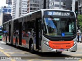 TRANSPPASS - Transporte de Passageiros 8 1071 na cidade de São Paulo, São Paulo, Brasil, por Hipólito Rodrigues. ID da foto: :id.