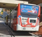 Itajaí Transportes Coletivos 2048 na cidade de Campinas, São Paulo, Brasil, por Tony Maykon Santos. ID da foto: :id.