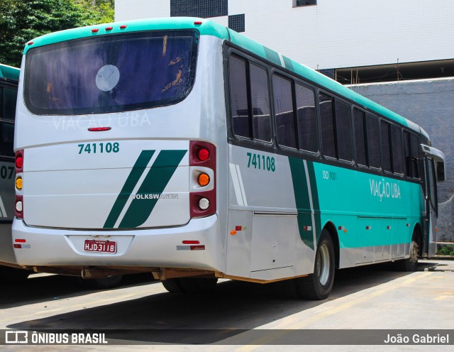 Viação Ubá Transportes 741108 na cidade de Ubá, Minas Gerais, Brasil, por João Gabriel. ID da foto: 11769102.