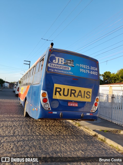 JB Transporte 16 na cidade de Capela, Sergipe, Brasil, por Bruno Costa. ID da foto: 11768840.