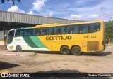 Empresa Gontijo de Transportes 14370 na cidade de Jeremoabo, Bahia, Brasil, por Teodoro Conceição. ID da foto: :id.