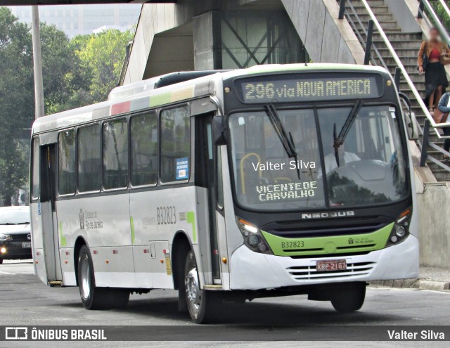 Viação Pavunense B32823 na cidade de Rio de Janeiro, Rio de Janeiro, Brasil, por Valter Silva. ID da foto: 11772234.