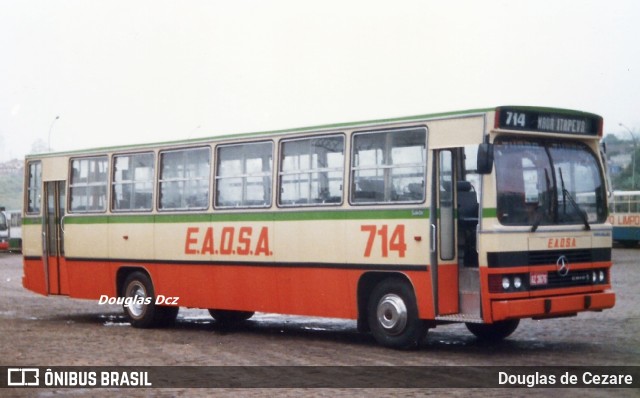 EAOSA - Empresa Auto Ônibus Santo André 714 na cidade de Mauá, São Paulo, Brasil, por Douglas de Cezare. ID da foto: 11773242.