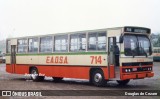 EAOSA - Empresa Auto Ônibus Santo André 714 na cidade de Mauá, São Paulo, Brasil, por Douglas de Cezare. ID da foto: :id.