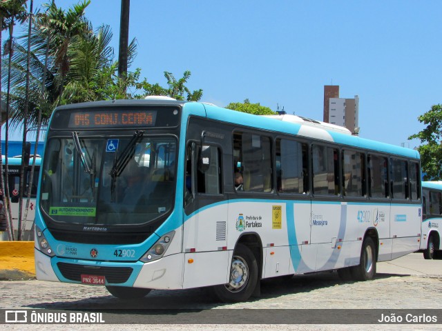 Auto Viação Dragão do Mar 42902 na cidade de Fortaleza, Ceará, Brasil, por João Carlos. ID da foto: 11777487.