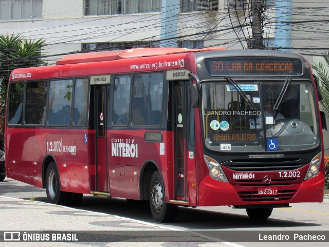 Transportes Peixoto 1.2.002 na cidade de Niterói, Rio de Janeiro, Brasil, por Leandro  Pacheco. ID da foto: 11777282.