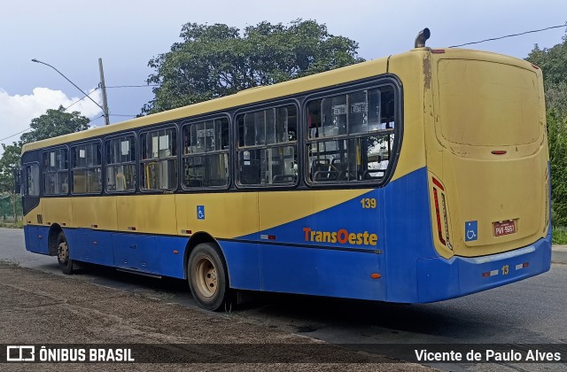 Trancid - Transporte Cidade de Divinópolis 139 na cidade de Divinópolis, Minas Gerais, Brasil, por Vicente de Paulo Alves. ID da foto: 11775304.