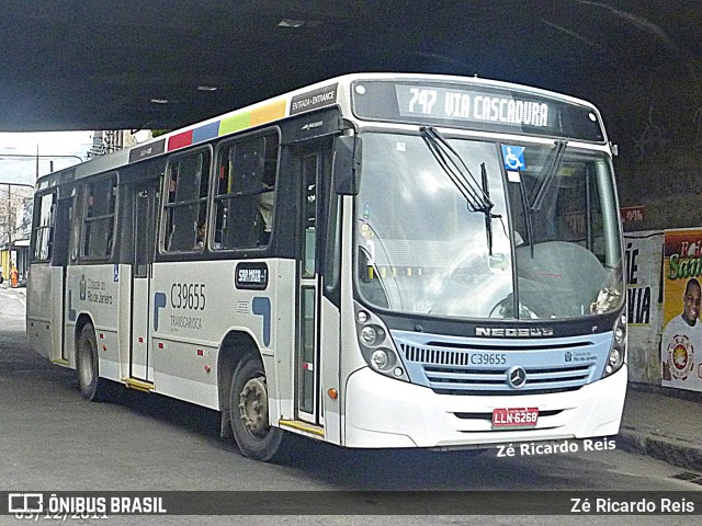 Transportes Santa Maria C39655 na cidade de Rio de Janeiro, Rio de Janeiro, Brasil, por Zé Ricardo Reis. ID da foto: 11775797.