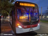 Buses Omega 6056 na cidade de Puente Alto, Cordillera, Metropolitana de Santiago, Chile, por Rogelio Labra Silva. ID da foto: :id.