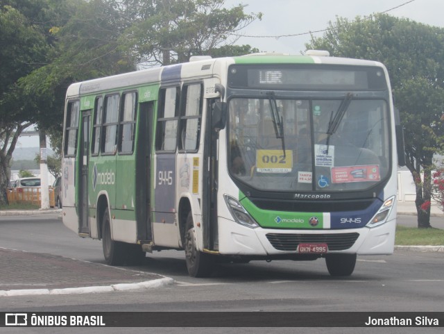 Viação Modelo 9445 na cidade de Aracaju, Sergipe, Brasil, por Jonathan Silva. ID da foto: 11778437.