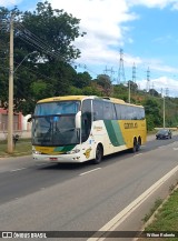 Empresa Gontijo de Transportes 14350 na cidade de Governador Valadares, Minas Gerais, Brasil, por Wilton Roberto. ID da foto: :id.