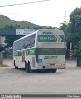 Empresa Gontijo de Transportes 21120 na cidade de Governador Valadares, Minas Gerais, Brasil, por Wilton Roberto. ID da foto: :id.