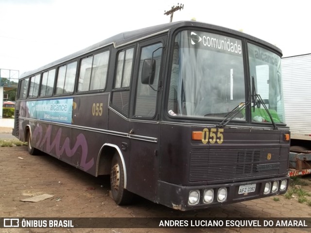Ônibus Particulares 055 na cidade de Campo Grande, Mato Grosso do Sul, Brasil, por ANDRES LUCIANO ESQUIVEL DO AMARAL. ID da foto: 11785228.