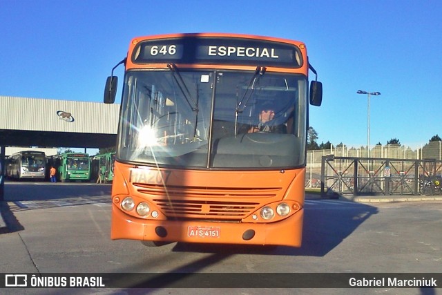 Auto Viação Redentor HA207 na cidade de Curitiba, Paraná, Brasil, por Gabriel Marciniuk. ID da foto: 11783941.